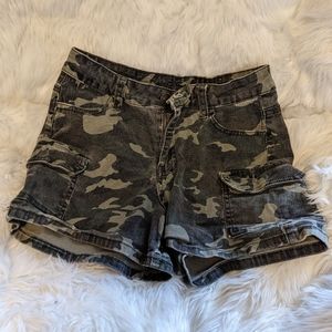 Rue21 Camouflage Cargo Shorts